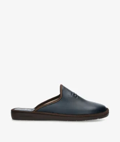 Hombre Nordikas Zapatillas De Casa*Zapatillas de casa 8976 en azul marino
