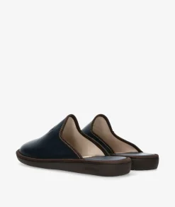 Hombre Nordikas Zapatillas De Casa*Zapatillas de casa 8976 en azul marino