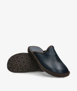 Hombre Nordikas Zapatillas De Casa*Zapatillas de casa 8976 en azul marino
