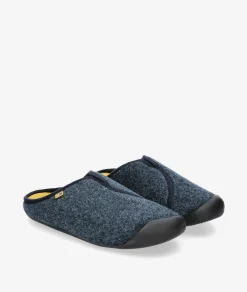 Hombre Nordikas Zapatillas De Casa*Zapatillas de casa 9925/N en azul marino