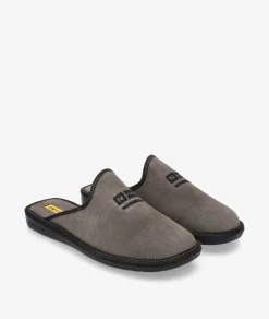 Hombre Nordikas Zapatillas De Casa*Zapatillas de casa 236/F en serraje