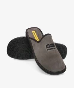 Hombre Nordikas Zapatillas De Casa*Zapatillas de casa 236/F en serraje