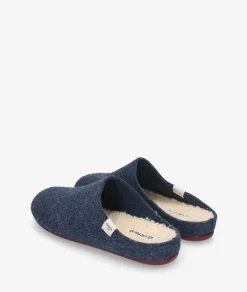 Hombre Victoria Zapatillas De Casa*Zapatillas de casa 1081100 en azul marino