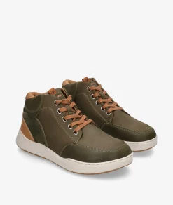Hombre Sunni Sabbi Respetuoso|Botines*Zapatos barefoot SENZO 019 en caki