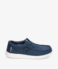 Hombre Dude Zapatos Casual*Zapatos casual WALLY SPORT MESH en marino