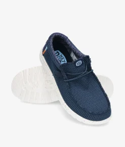 Hombre Dude Zapatos Casual*Zapatos casual WALLY SPORT MESH en marino