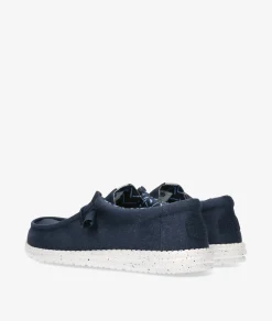 Hombre Dude Zapatos Casual*Zapatos casual WALLY STRETCH CANVAS en marino