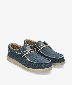 Hombre Dude Zapatos Casual*Zapatos casual WALLY BRAIDED en marino