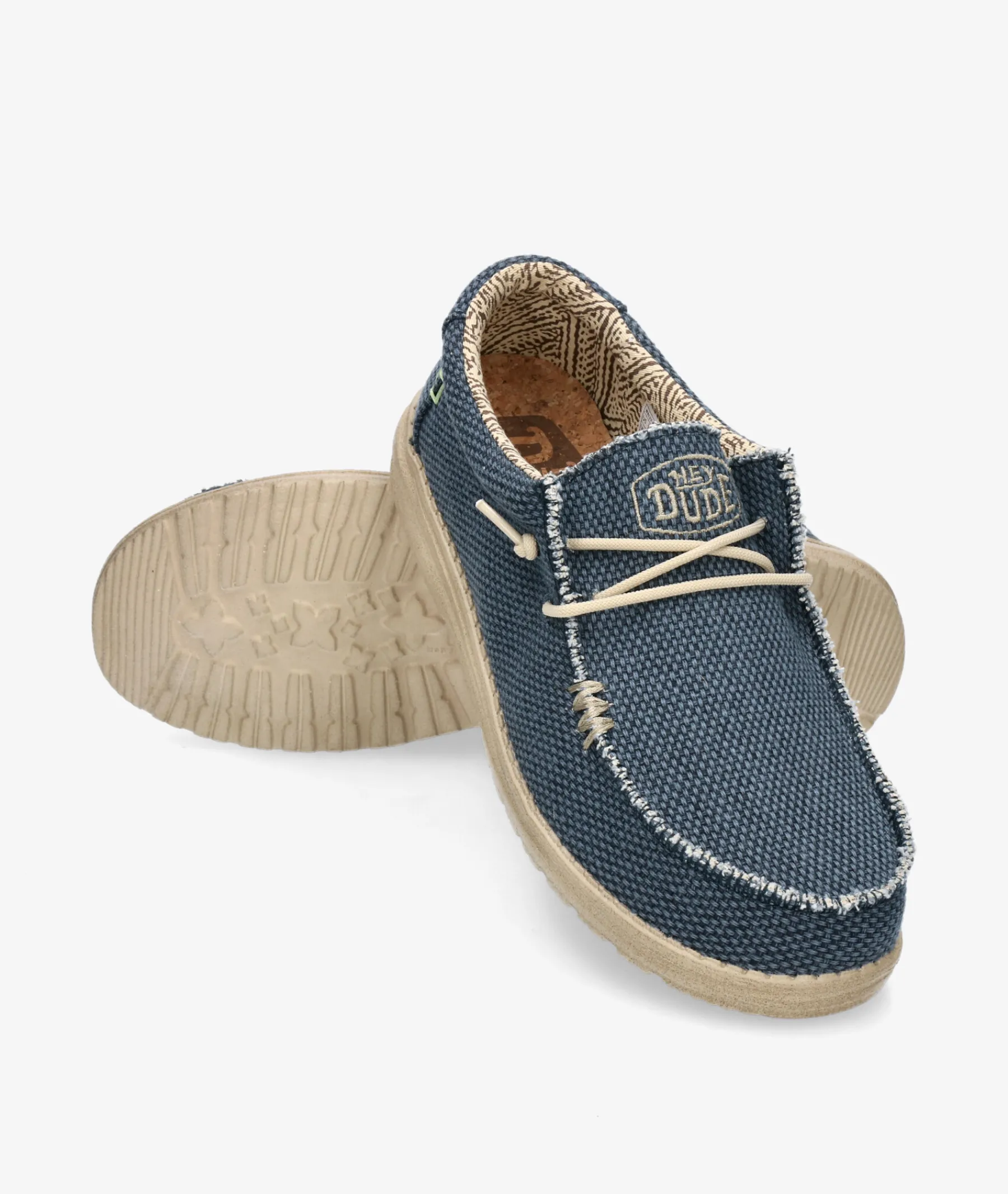 Hombre Dude Zapatos Casual*Zapatos casual WALLY BRAIDED en marino