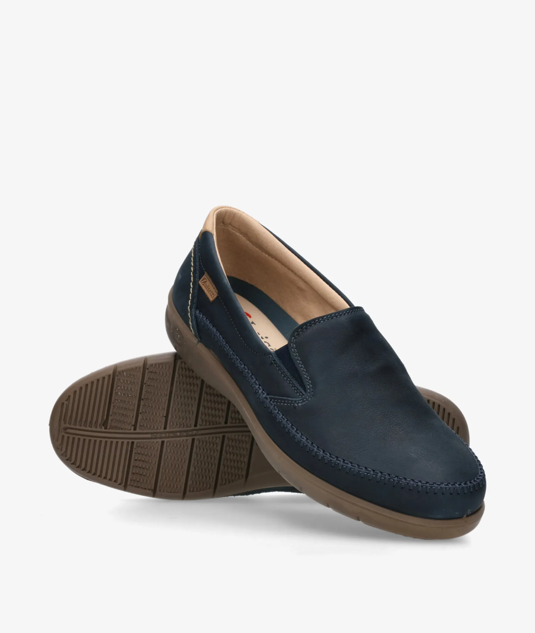 Hombre LUISETTI Zapatos Casual|Mocasines*Zapatos casual 39502 NO en nobuck