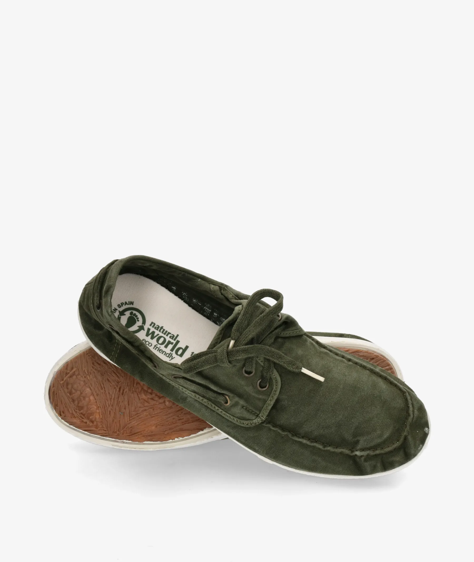 Hombre Natural World Zapatos Casual*Zapatos casual 303E OLD EBRUS en caki