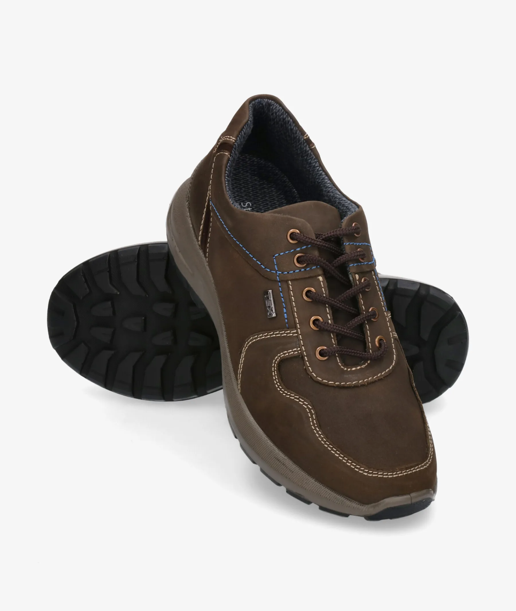 Hombre St Gallen Zapatos Casual*Zapatos casual St. Gallen SAXO-01 en nobuck marrón