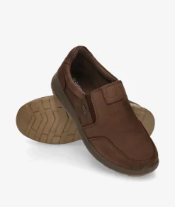 Hombre St Gallen Zapatos Casual|Mocasines*Zapatos casual St. Gallen NETO-02 en nobuck marrón