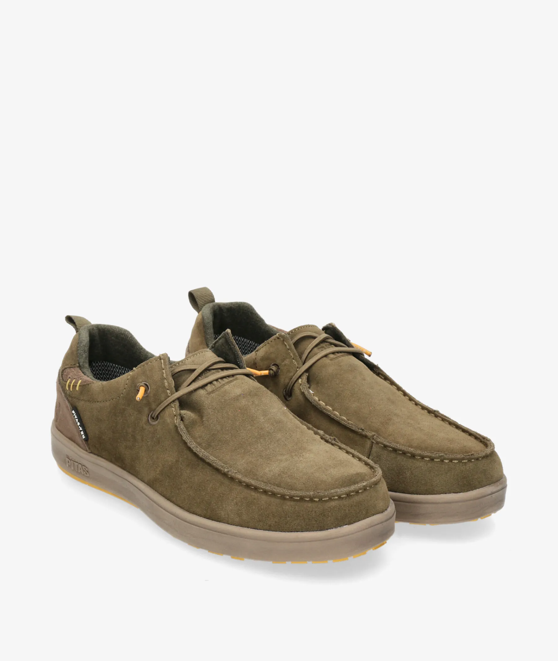 Hombre Walk in Pitas Zapatos Casual*Zapatos casual ARAL en serraje kaki