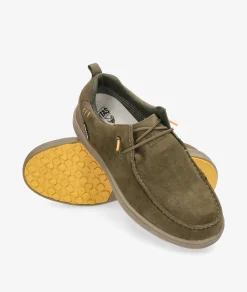 Hombre Walk in Pitas Zapatos Casual*Zapatos casual ARAL en serraje kaki