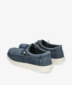 Hombre Walk in Pitas Zapatos Casual*Zapatos casual WP150 WALLABY WASHED en marino