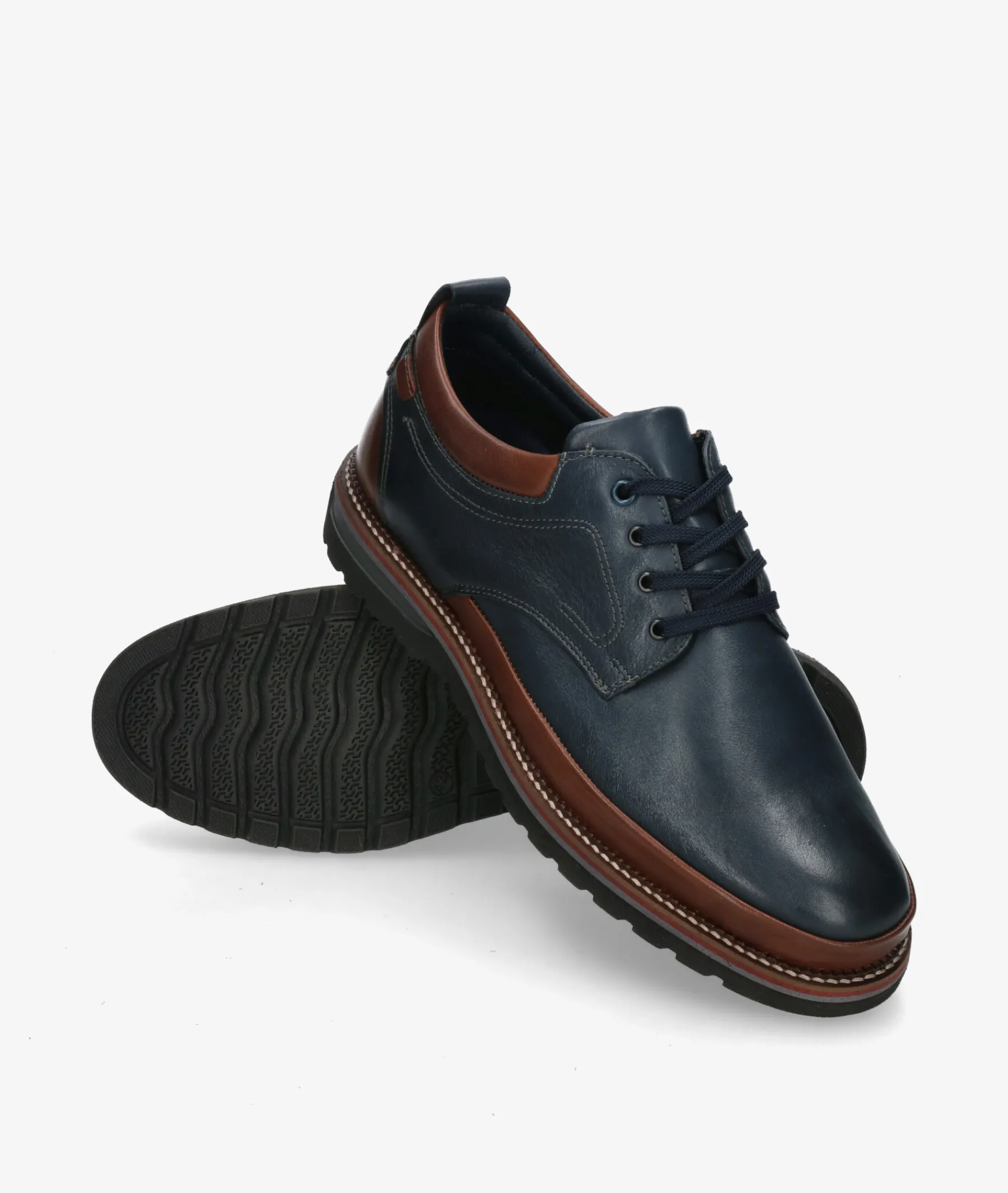 Hombre pabloochoa.shoes Zapatos Casual*Zapatos casual ZEN 480002 en marino