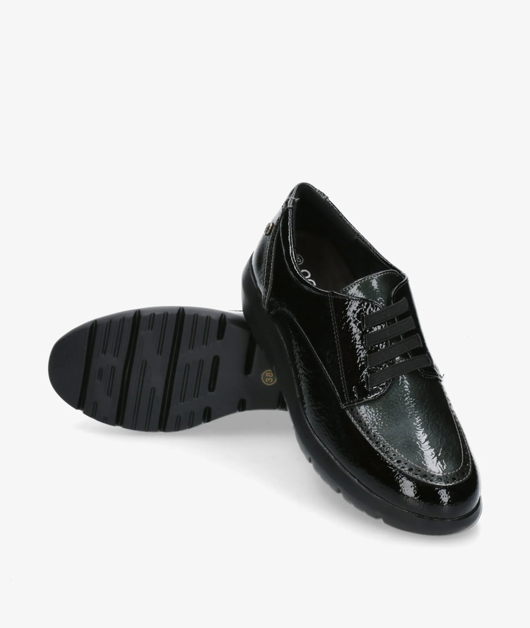 Mujer Amarpies Zapatos Confort*Zapatos confort 29308 en charol