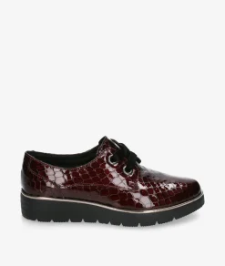 Mujer St Gallen Bluchers Y Zapatos Con Cordones*Zapatos confort St. Gallen ADELE 18-10-11727 en coco