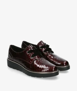 Mujer St Gallen Bluchers Y Zapatos Con Cordones*Zapatos confort St. Gallen ADELE 18-10-11727 en coco