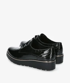 Mujer St Gallen Bluchers Y Zapatos Con Cordones*Zapatos confort St. Gallen ADELE 18-10-11727 en coco
