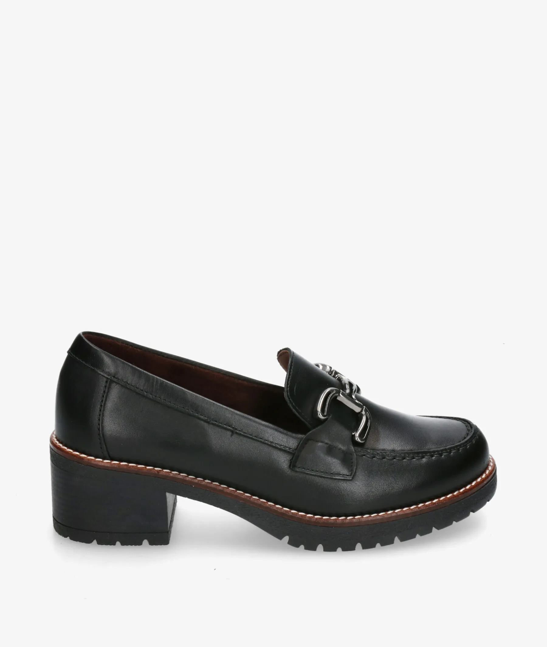 Mujer Blanco y negro Mocasines*Zapatos de tacón 20220 en
