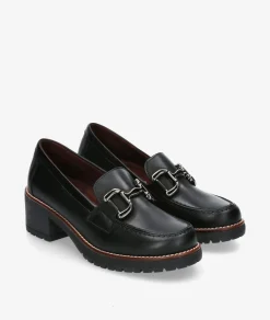 Mujer Blanco y negro Mocasines*Zapatos de tacón 20220 en