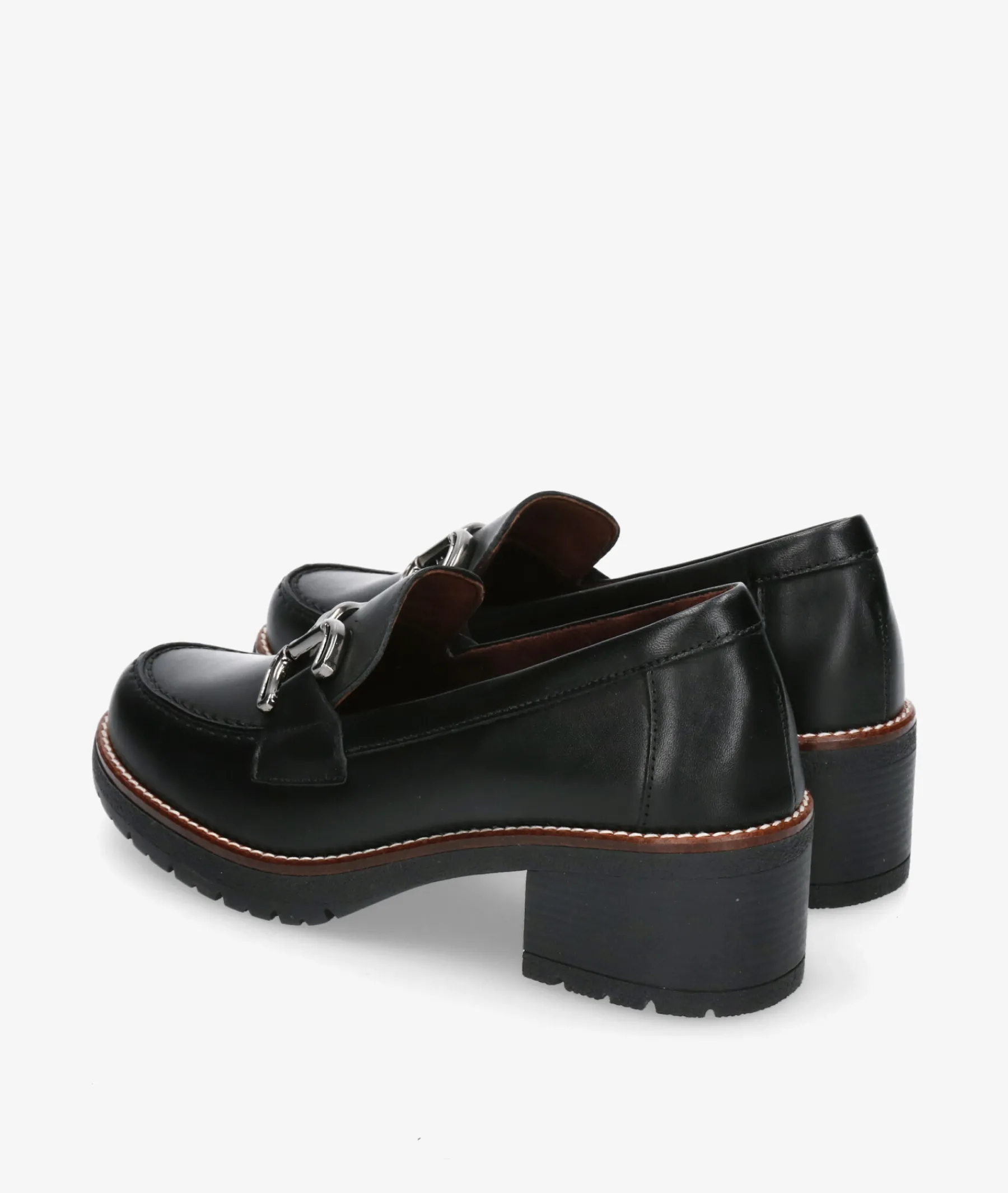 Mujer Blanco y negro Mocasines*Zapatos de tacón 20220 en