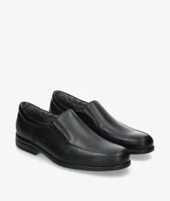 Hombre Fluchos Mocasines*Zapatos de vestir 8902 en negro