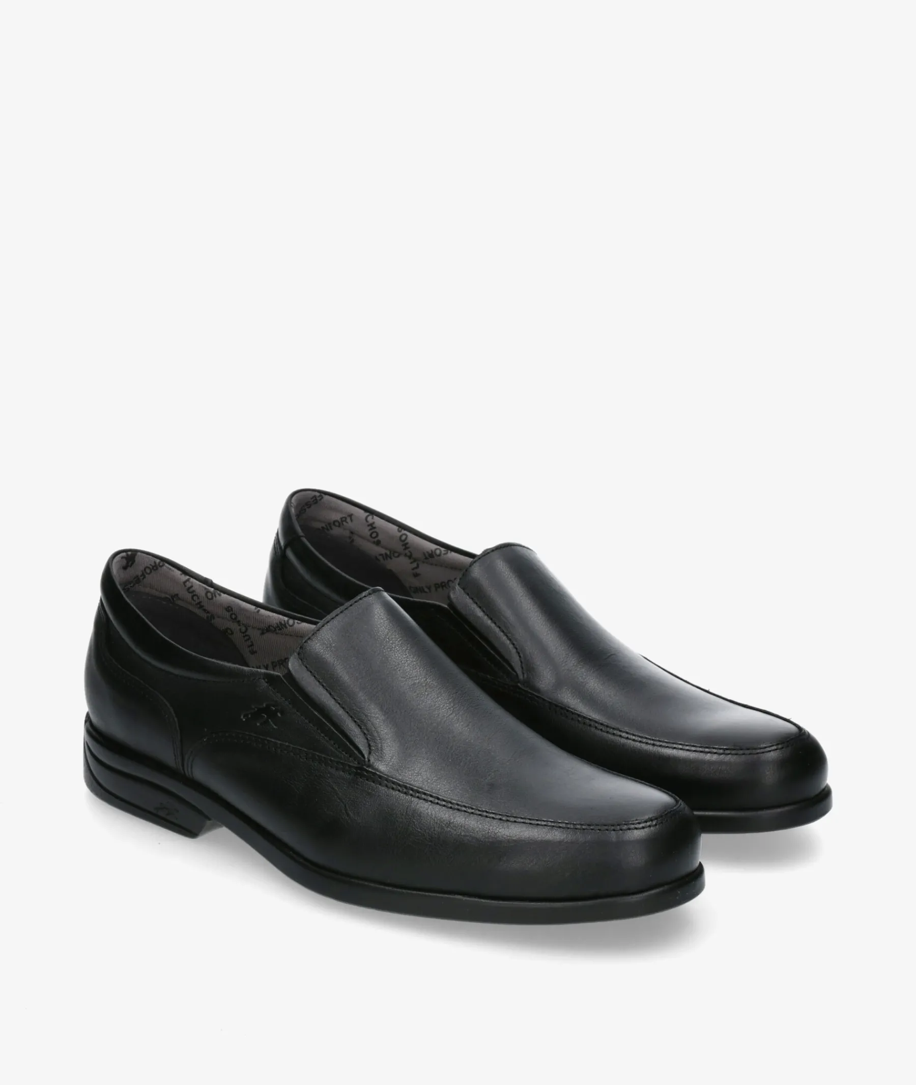 Hombre Fluchos Mocasines*Zapatos de vestir 8902 en negro