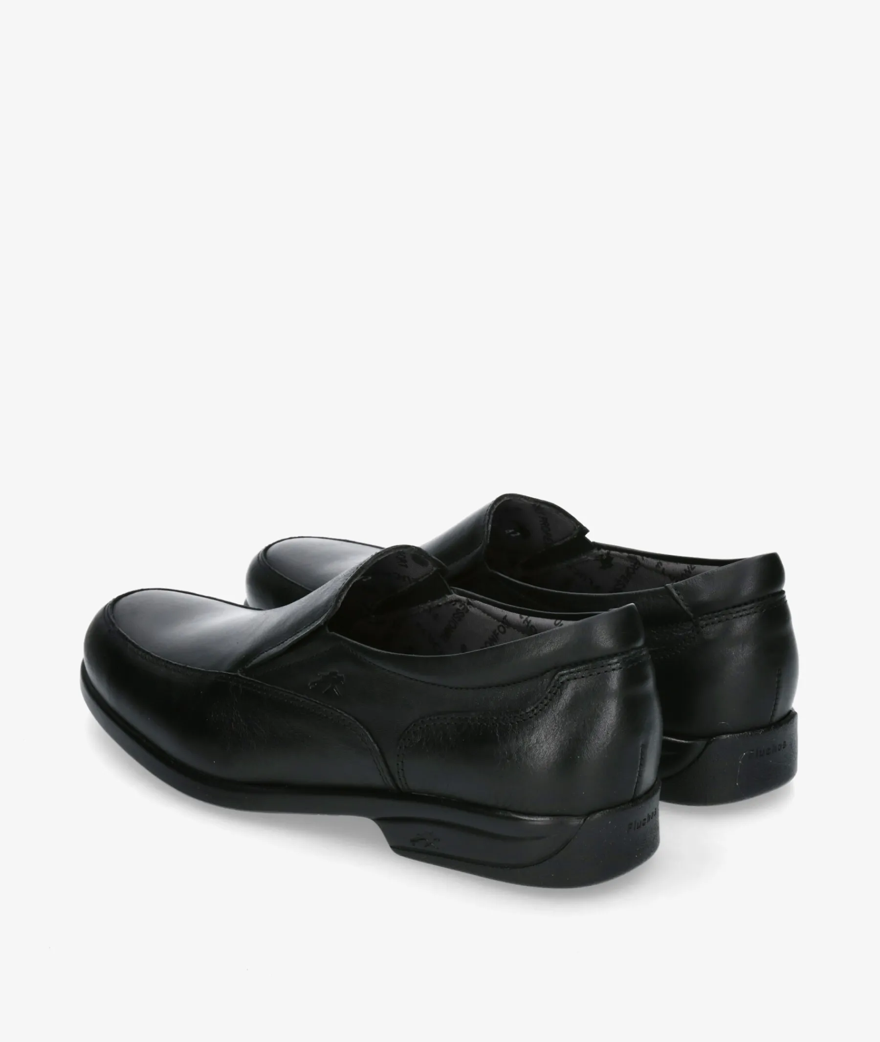 Hombre Fluchos Mocasines*Zapatos de vestir 8902 en negro