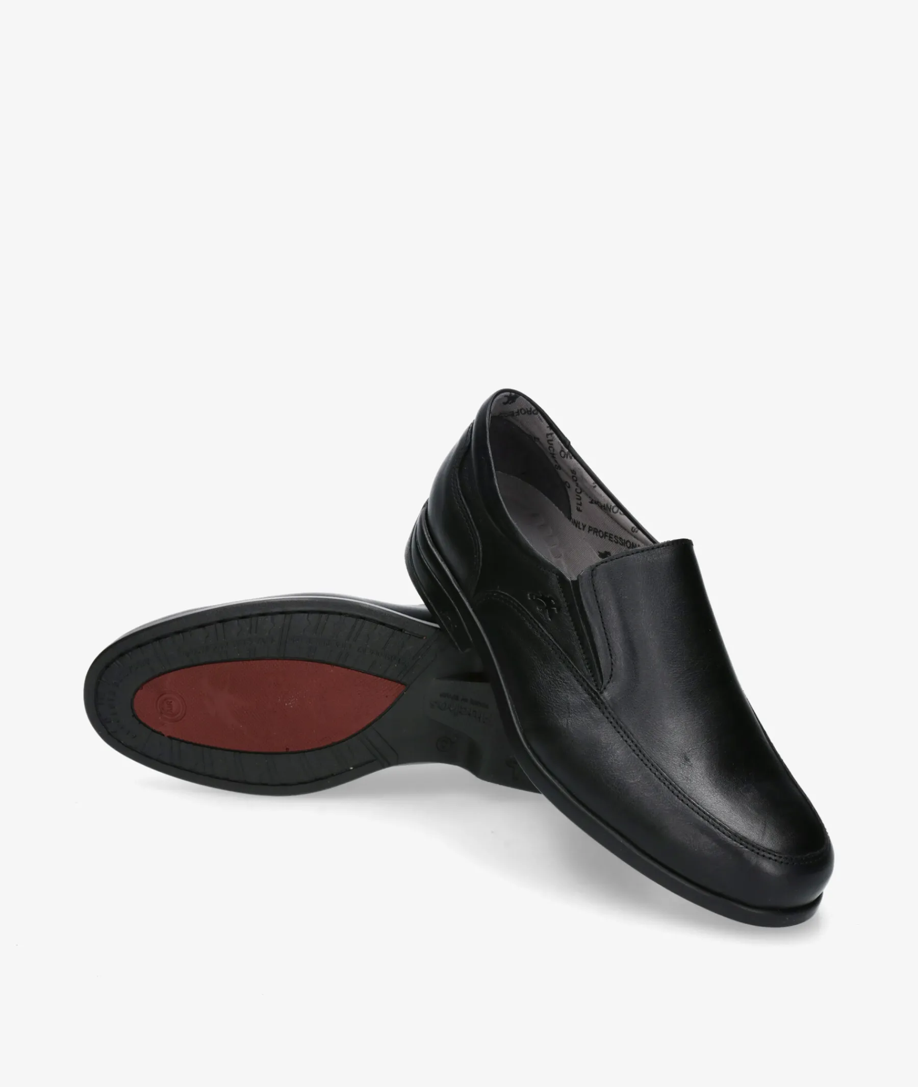 Hombre Fluchos Mocasines*Zapatos de vestir 8902 en negro