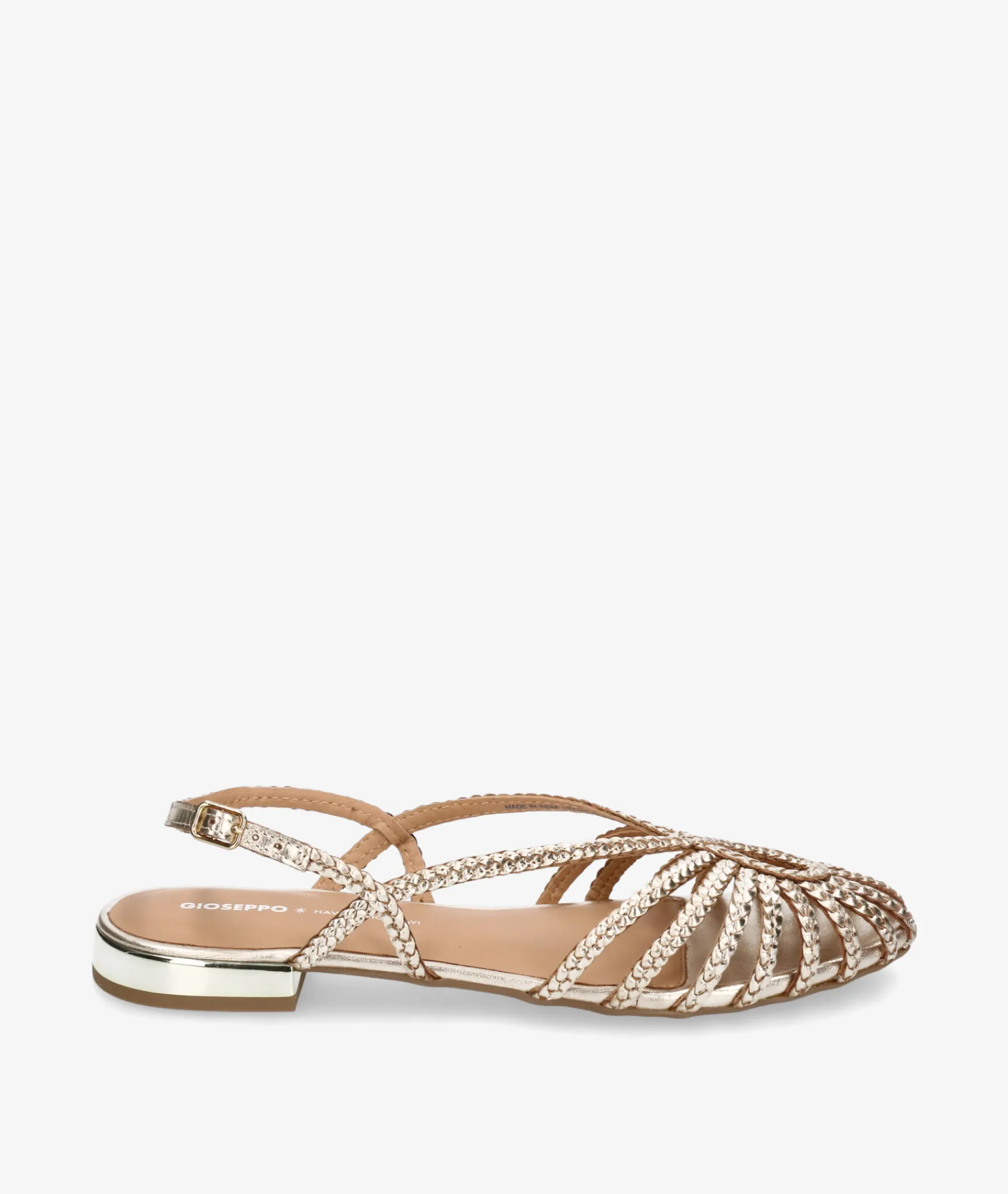 Mujer Gioseppo Bailarinas Y Slippers*Zapatos de vestir HINGHAM en oro