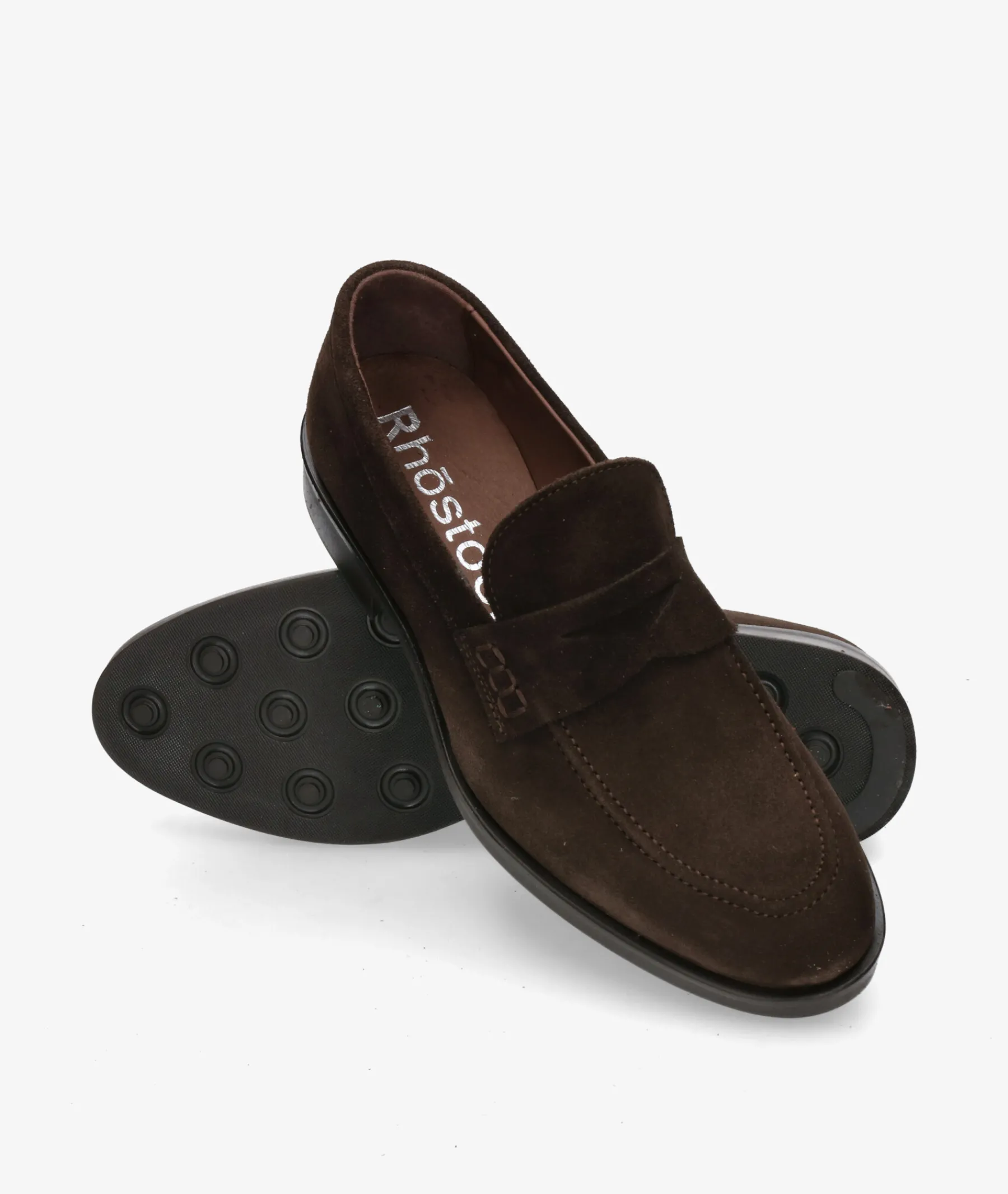 Hombre pabloochoa.shoes Zapatos Casual*Zapatos de vestir 4000 en serraje marrón