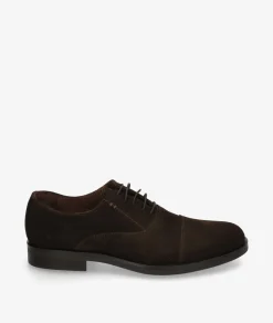 Hombre pabloochoa.shoes Zapatos Casual*Zapatos de vestir 7012 en serraje marrón