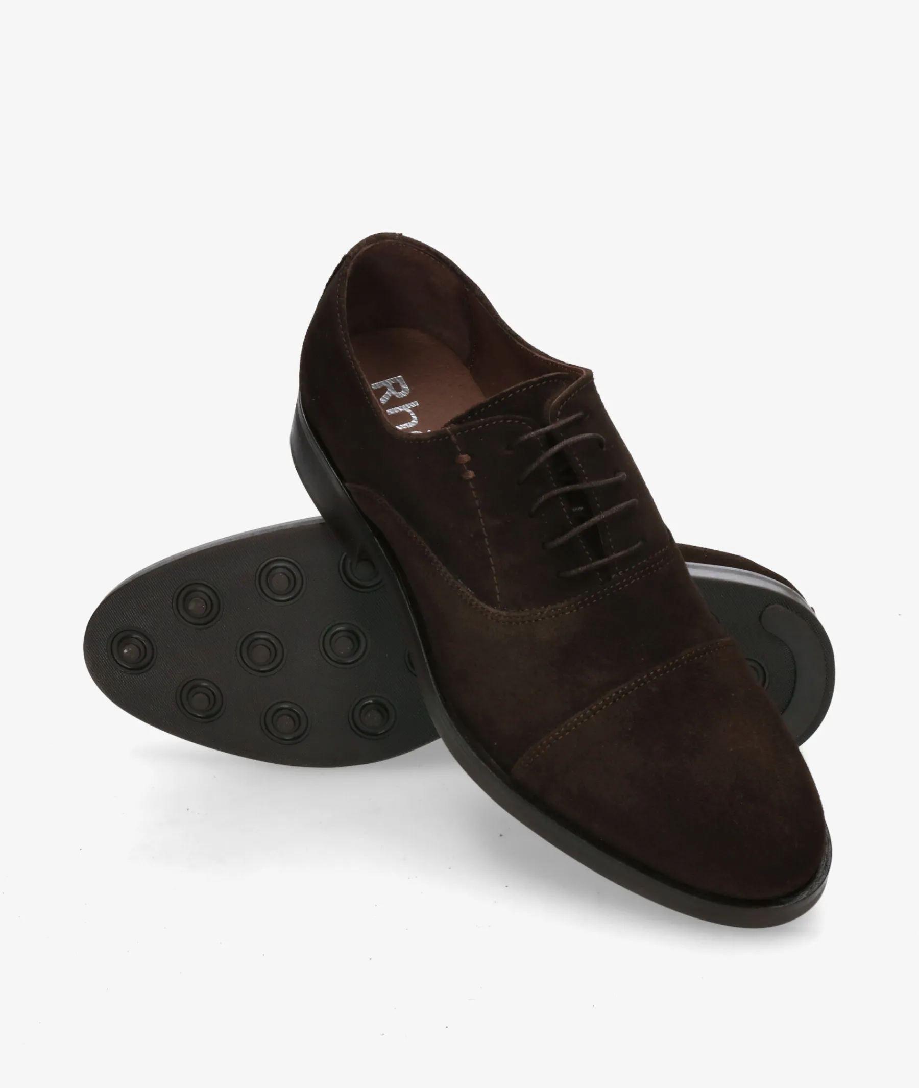 Hombre pabloochoa.shoes Zapatos Casual*Zapatos de vestir 7012 en serraje marrón