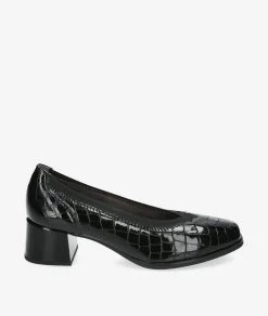 Mujer Pitillos Zapatos De Tacón*Zapatos de vestir 10120 en charol negro