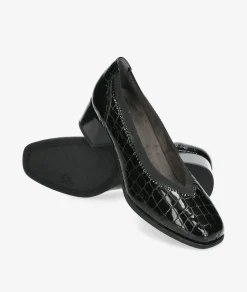 Mujer Pitillos Zapatos De Tacón*Zapatos de vestir 10120 en charol negro