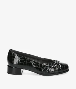 Mujer Pitillos Zapatos De Tacón*Zapatos de vestir 10113 en charol negro