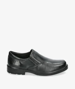 Hombre St Gallen Zapatos Casual|Mocasines*Zapatos de vestir St. Gallen CLASS-02 en negro