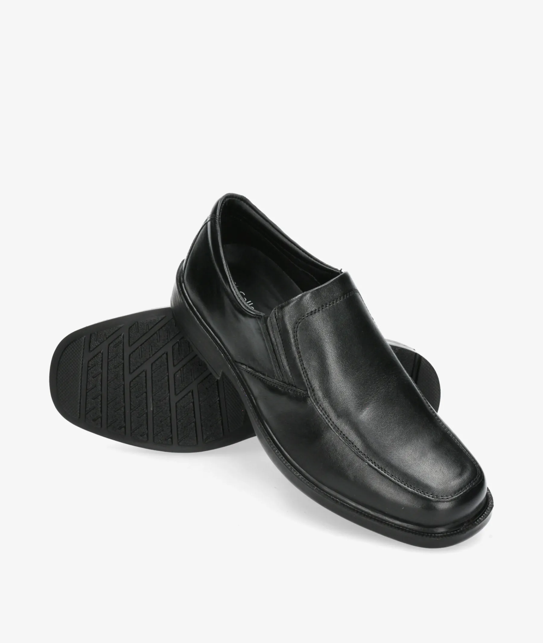 Hombre St Gallen Zapatos Casual|Mocasines*Zapatos de vestir St. Gallen CLASS-02 en negro