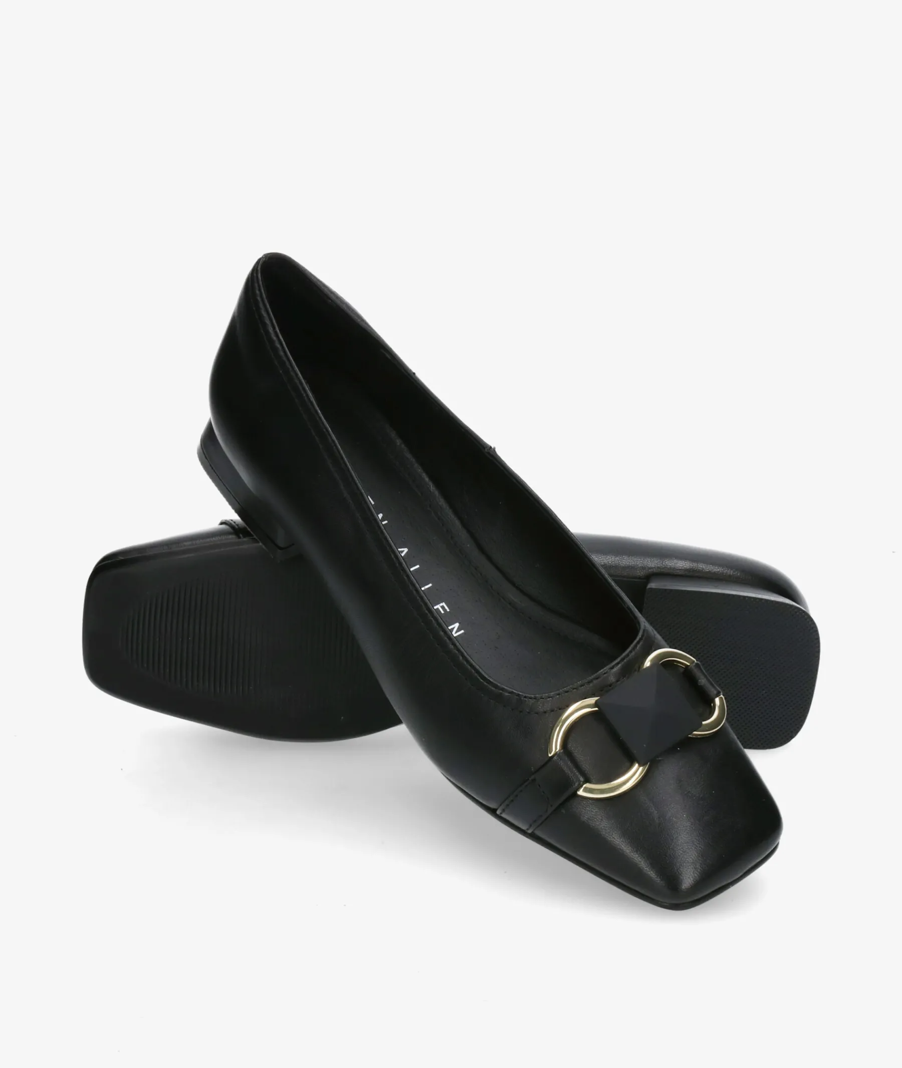 Mujer Stephen Allen Bailarinas Y Slippers*Zapatos de vestir LAUR-4 11558-C26 en negro