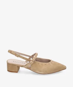 Mujer Stephen Allen Zapatos De Tacón|Merceditas*Zapatos de vestir LAUR-30 K1943-6 en ante camel