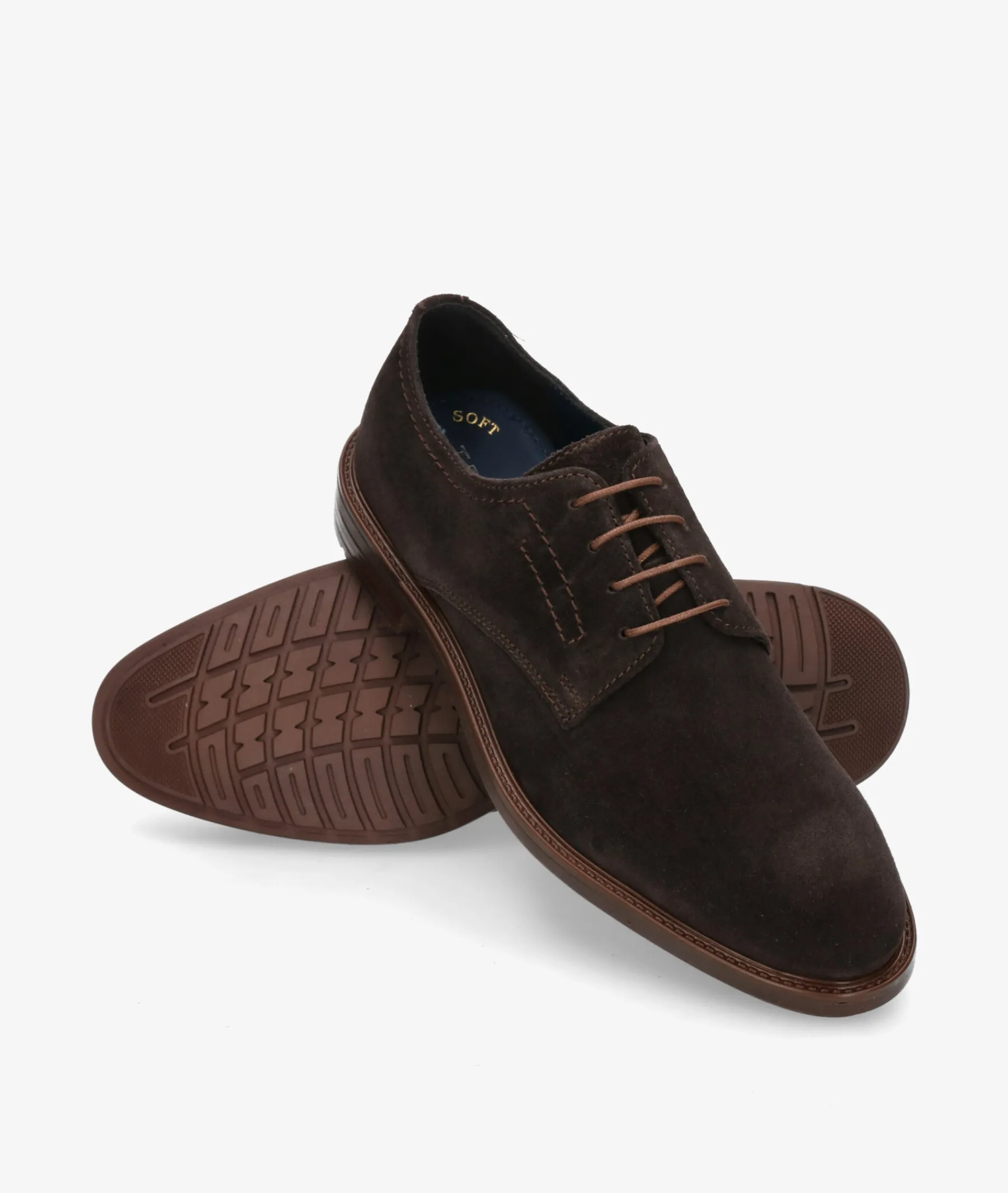 Hombre Traveris Zapatos Casual*Zapatos de vestir LOR31 - 1181 en serraje marrón