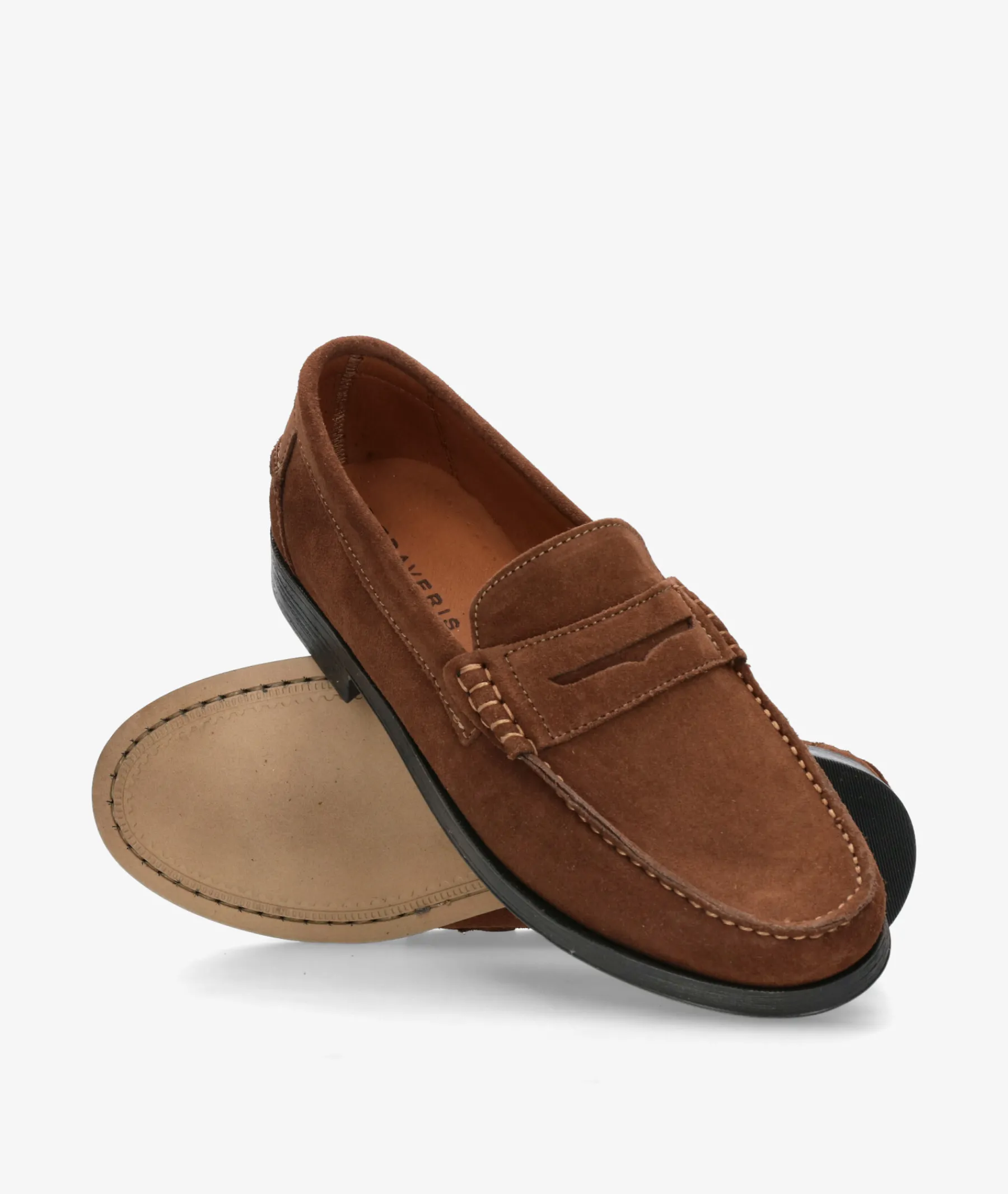 Hombre Traveris Mocasines*Zapatos de vestir 93000 en serraje