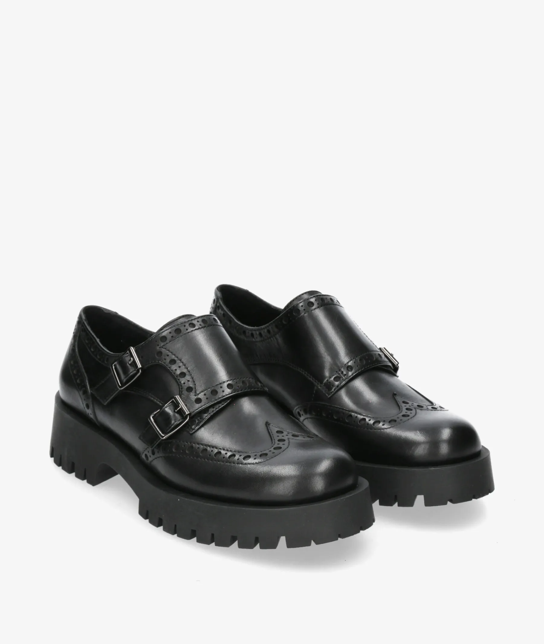 Mujer pabloochoa.shoes Mocasines*Zapatos inglés EVA PARIS 27906 en negro