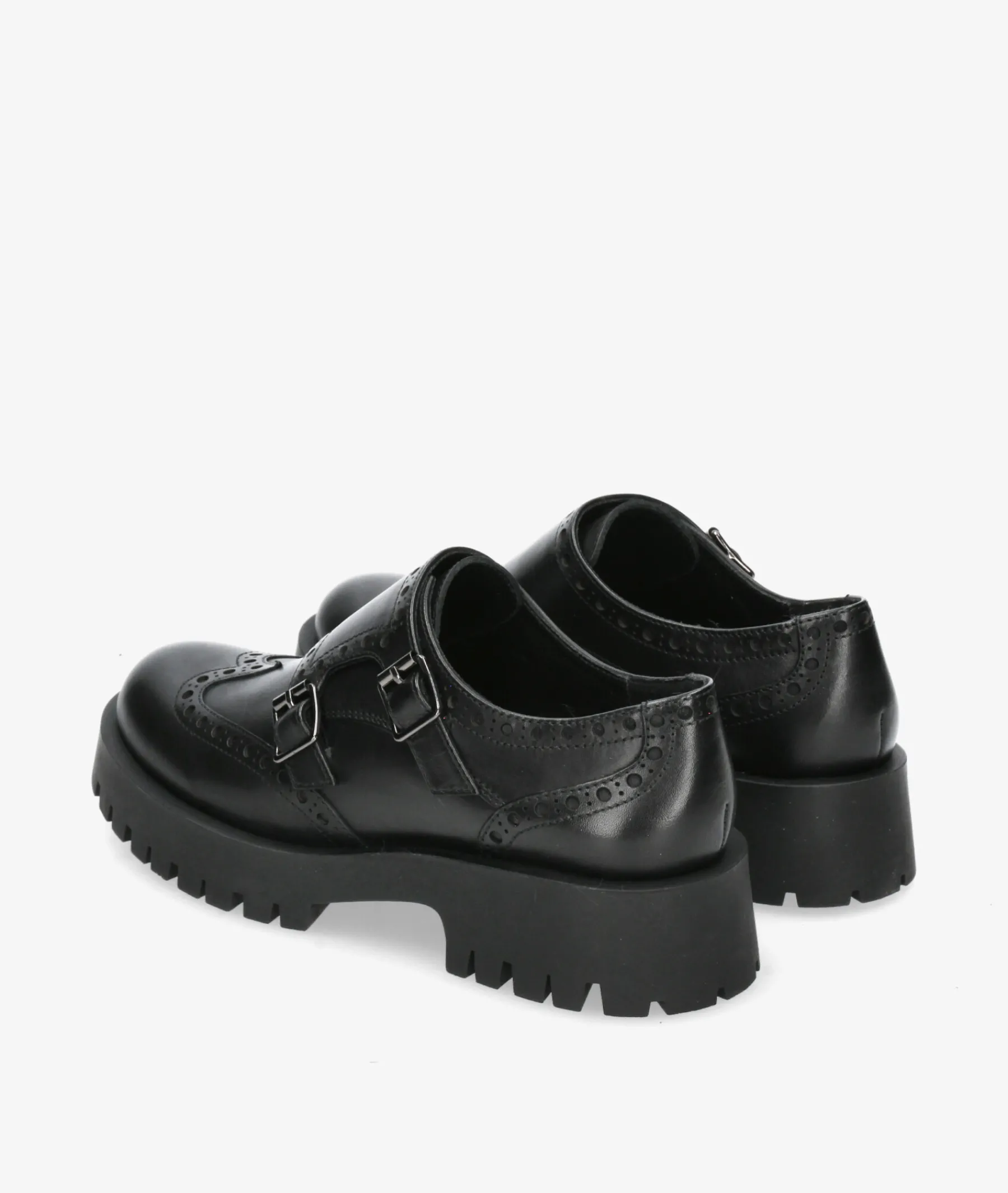 Mujer pabloochoa.shoes Mocasines*Zapatos inglés EVA PARIS 27906 en negro