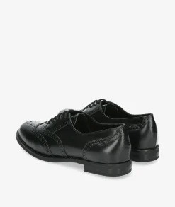 Mujer Funny Lola Bluchers Y Zapatos Con Cordones*Zapatos inglés 1109 en negro