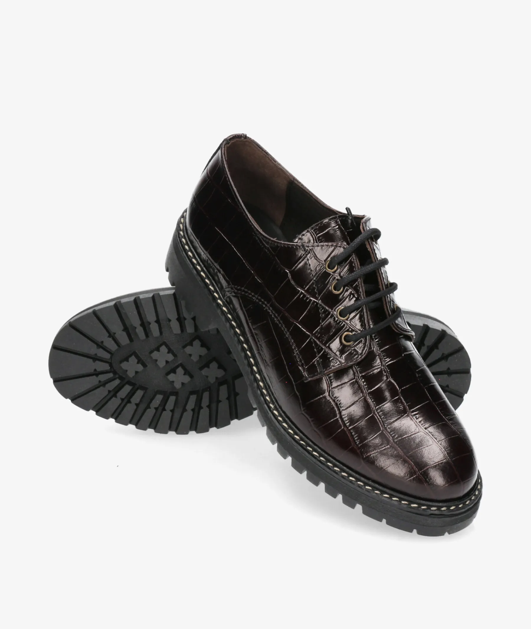 Mujer Kénnebec Bluchers Y Zapatos Con Cordones*Zapatos inglés 684 en coco