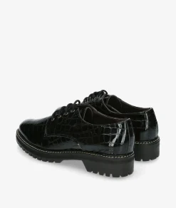Mujer Kénnebec Bluchers Y Zapatos Con Cordones*Zapatos inglés 684 en charol